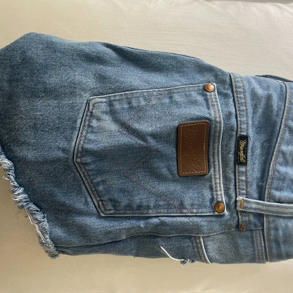 Aritzia Wrangler Ripped Cut off Shorts - Picture 7 of 7